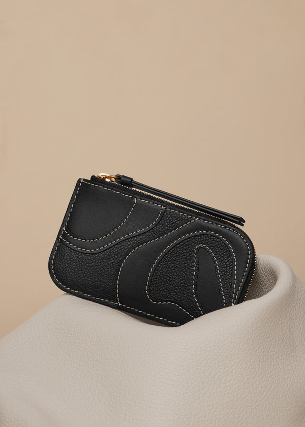 Edition Duo Black Polene Atla Card Holder | SN-PLN365020