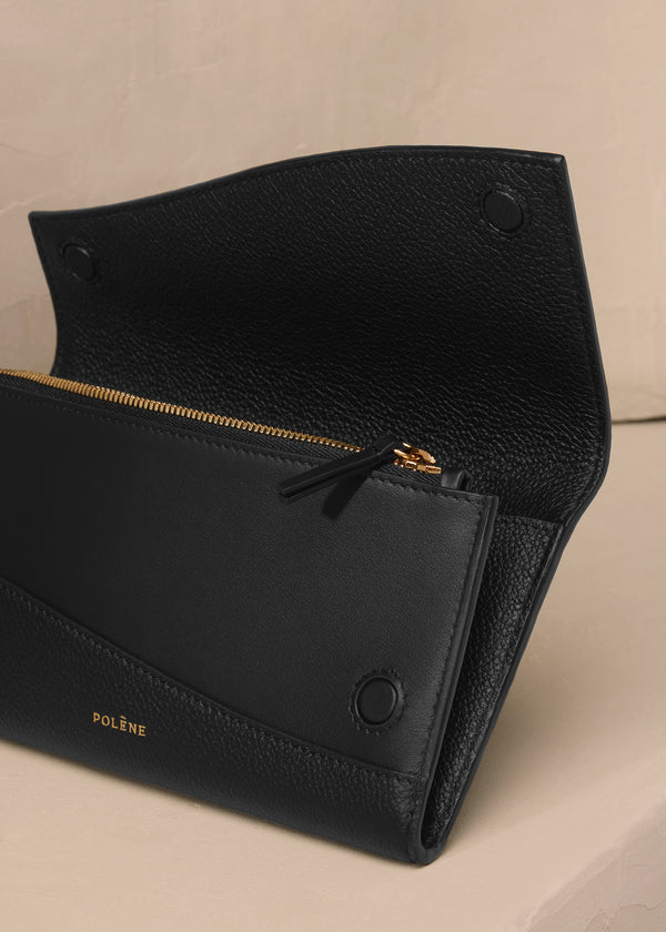 Edition Duo Black Polene Sierra Wallet | SN-PLN365005