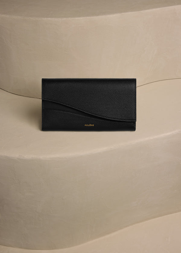 Edition Duo Black Polene Sierra Wallet | SN-PLN365005