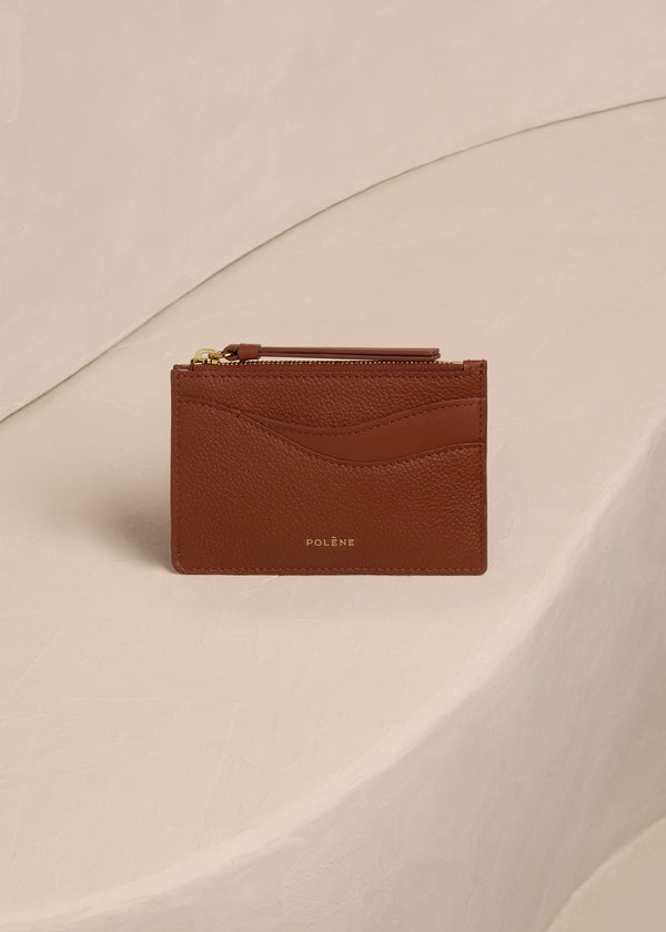 Edition Duo Cognac Polene Sierra Mini Pouch | SN-PLN365009