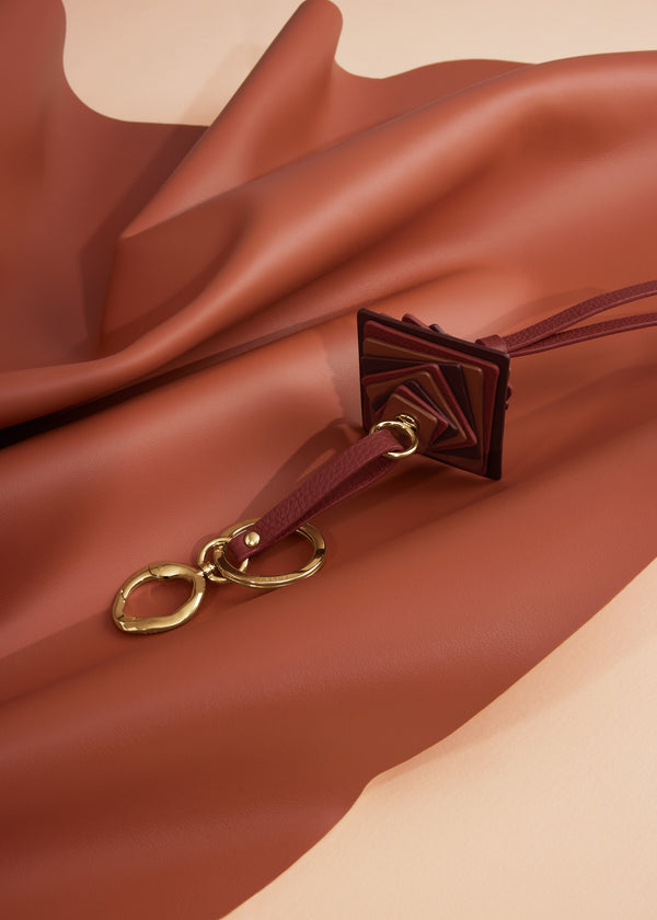 Edition Trio Burgundy Polene Scala Keyring | SN-PLN365034